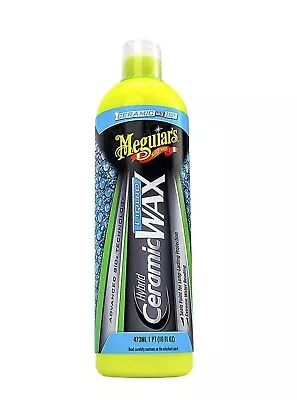 New Meguiars Hybrid Ceramic Liquid Wax SiO2 Seals & Xtreme Water Beading G200416 • $13.95