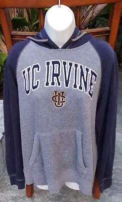 UCI UC IRVINE Anteaters Women's Gray Hoodie Sweatshirt Champion EUC Size Large • $15.95