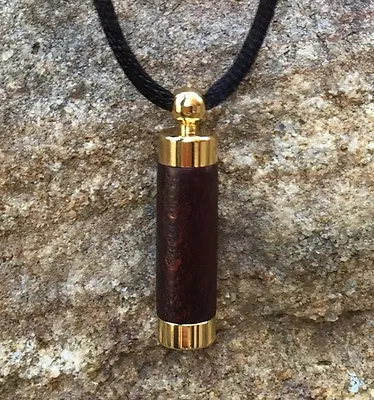 $25 • Buy Aromatherapy Necklace Wooden Pendant Diffuser Essential Oil For DoTERRA & Others