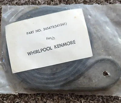 For Whirlpool Maytag Admiral Dryer Drum Drive Belt 345473 341241 349533 695055  • $8