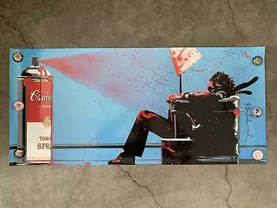 Mr. Brainwash - Spray - Authentic Print Pop Art Poster • $1000