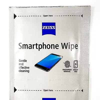 £3.99 • Buy Zeiss Phone Screen Wipes 120 Screen Cleaner