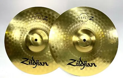 $119.99 • Buy Zildjian Planet Z 13 Inch Hi-Hat Cymbal Pair, 13  Brass Made In USA BRAND NEW!