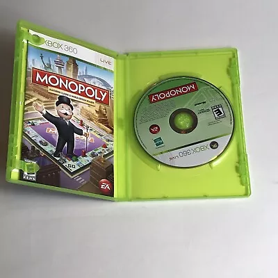 Monopoly (Microsoft Xbox 360 2008) W/Manual B1 • $15