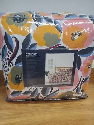 Marimekko Rosarium Floral Queen Comforter Set With Shams • $149.99