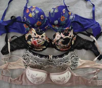 Lot Of 4 Elle MacPherson Stella McCartney Bras Mimi Holliday 34C NWOT • $10