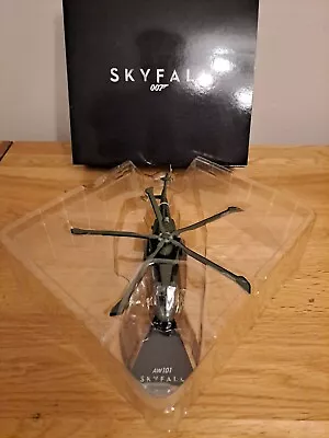 Italeri James Bond 007 Skyfall Westland AW101 Helicopter Diecast Model Boxed • £24.99