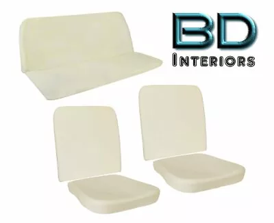 1968 - 1972  VW Volkswagen Bug Beetle Two Front Bucket And Rear Bench Seat Foam • $426.29