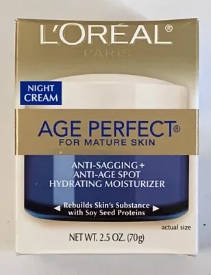 L'Oreal Age Perfect Anti-Sagging & Ultra Hydrating Night Cream • $14.99