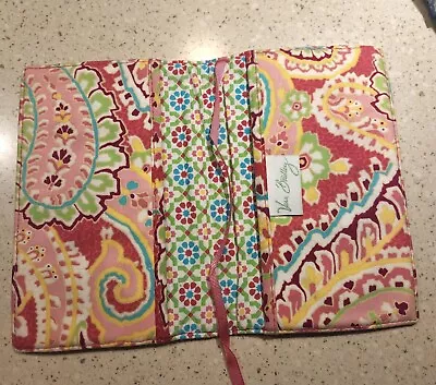  Vera Bradley Capri Pink Soft Book Cover Case • $9.88