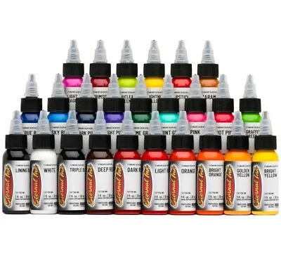 $199 • Buy Eternal Tattoo Ink Set Size 25 X 1/2 Oz  - MADE IN USA