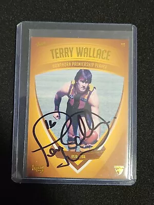 Terry Wallace *SIGNED* 2011 Hawthorn Heritage Card • $12