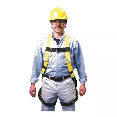 Miller 650FD-58/S/MYK Yellow Non-Stretch Full Body Harness - Small/Medium • $69.14