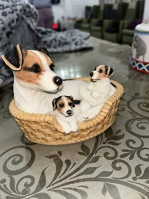 Dog Studies Leonardo Collection 2013 Jack Russell With Puppies • £15