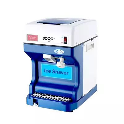 SOGA Electric Commercial Snow Cone Machine Ice Maker Ice Shaver Ice Crusher • $399.90