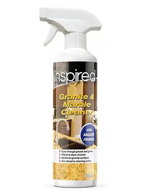 Granite And Marble Cleaner Spray Inspired 500ml Gentle Granite Worktop Cleaner • £8.19