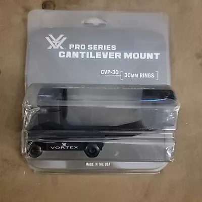 Vortex PRO SERIES 30mm Rings Cantilever Mount Set CVP-30 Black BRAND NEW • $149