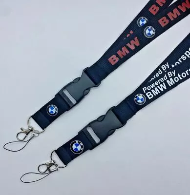 BMW Lanyard Powered By BMW Motorsport M Performance M-Sport Branded Lanyard Logo • $8.70