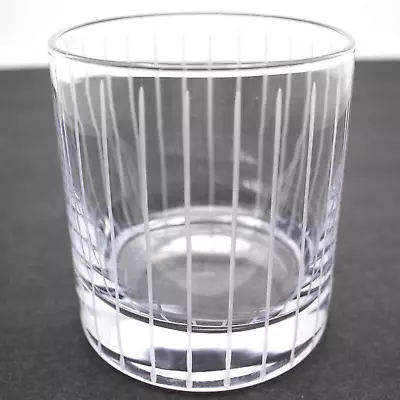 Mikasa Cheers Double Old Fashioned Stripe Glass • $10.36