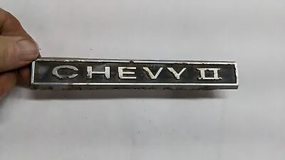 66 Nova Sedan Trunk Emblem L-79 1966 7655732 • $95