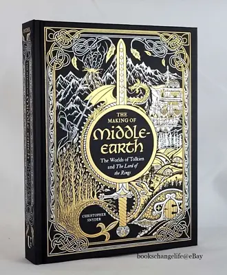 THE MAKING OF MIDDLE EARTH The Worlds Of Tolkien Lord Of The Rings Deluxe HC NEW • $39.45