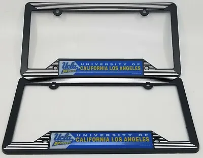 2 University Of California Los Angeles UCLA BRUINS Plastic License Plate Frame   • $30