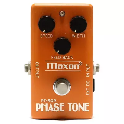 Maxon PT-909 PHASE TONE 1979 Guitar Effect Pedal • $51.99