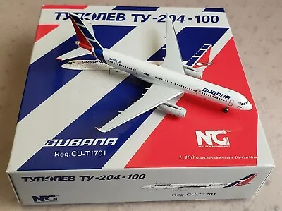 $74.99 • Buy NG Models Tu-204-100 Cubana CU-T1701 In 1:400
