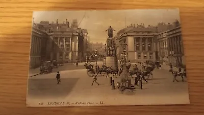 Waterloo Place London Posted 1918 Postcard 128 LL. • £2.99