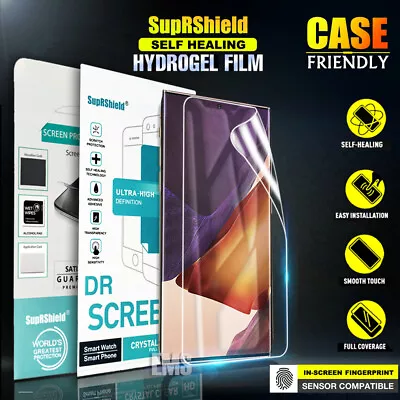 $3.99 • Buy For Samsung Galaxy Note 20 Ultra Note 10 10+ 9 8 Hydrogel Full Screen Protector