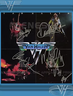 Eddie Van Halen 8.5x11 Album #1 Autograph Signed Photo Original Poster Reprint • $9.95