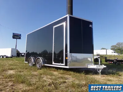 2022 Ez Hauler 7 X 16 High UTV Trailer All Aluminum 7.5x16 Enclosed Cargo Tall • $17995