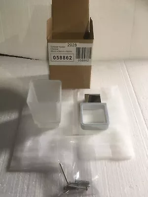 £10 • Buy Bathroom Toothbrush Tumbler+holder Chrome 