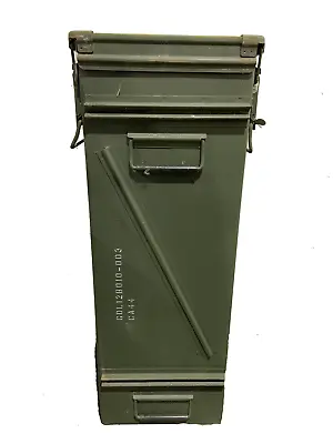 Military 120mm AMMO CAN CA44 1500 ROUNDS 5.56 METAL LARGE AMMO CAN EXCELLENT • $47.98