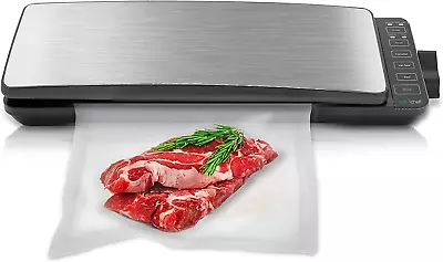 Automatic Food Vacuum Sealer System - 110W Sealed Meat Packing Sealing Preservat • $36.99