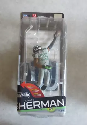 McFARLANE RICHARD SHERMAN BRONZE COLLECTOR LEVEL #'d 1154/3000 CHASE FIGURE!! • $49.99