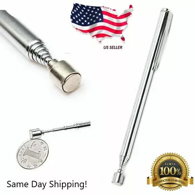 Portable Telescopic Magnetic Pick Up Rod Tool Stick Extending Magnet 25.6  1.5LB • $4.99