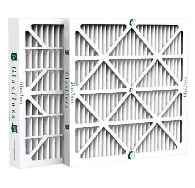 2  Inch Glasfloss ZL MERV 10 Pleated Air Filters For AC & Furnace.  Case Of 12 • $77.42