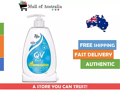 QV Baby Gentle Wash For Delicate Sensitive Skin & Gentle Wash With Pump 500G • $23.99