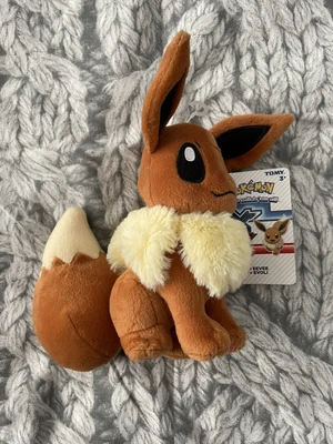 $10 • Buy Pokemon Plush Eevee Tomy 2014 BNWT