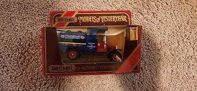 1984 Matchbox Models Of Yesteryear Y-3 1912 Model T Ford Tanker Mobiloil • $4.99