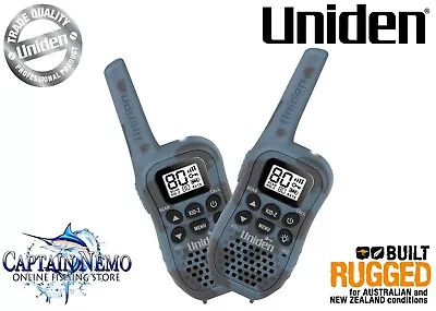 Uniden 80 Channel Uhf Cb Handheld Radio Walkie Talkie Blue Camouflage Uh45cb-2 • $84.95