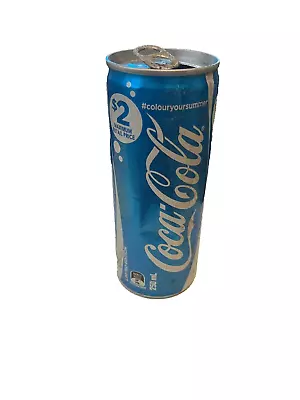 Vintage Coca Cola Blue Can From 2014 • $19.99