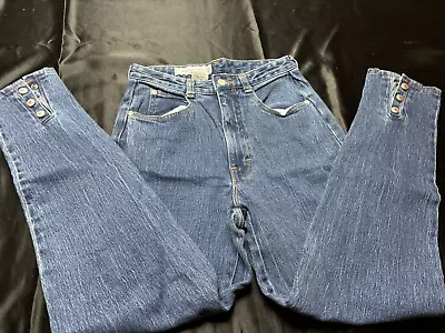 Vintage Gloria Vanderbilt Stretch Button Jeans Sz 10 Regular  1980's Denim • $9.99