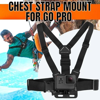 $12.89 • Buy Outdoor Body Chest Strap Harness Mount For GoPro Hero Camera Holder Action