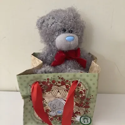 Me To Toy Bear In Bag Christmas Ho Ho NEW U2S4 • £10