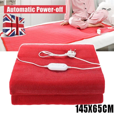 Winter Electric Blanket Heater Single Body Heated Blanket Electrothermal Pad220V • £14.95