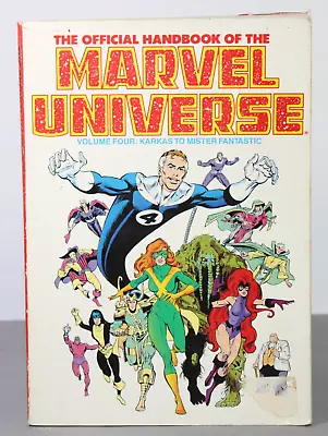 The Official Handbook Of The Marvel Universe Vol 4 / Volume Four (1989) • £12.39