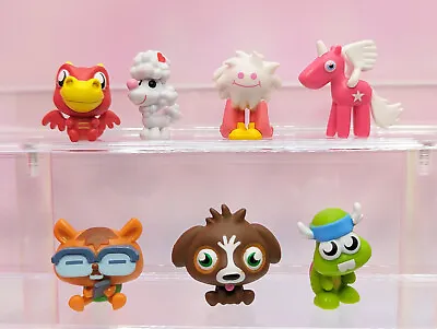 Moshi Monsters Series 1 Lot Of 7 Mini Figures Burnie Flumpy Fifi Angel Waldo • $15.99