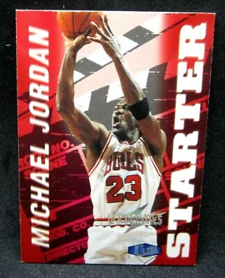 Michael Jordan 1997-98 Fleer Ultra Ultrabilities Starters#1!Bulls G GOAT HOF-VE2 • $29.99